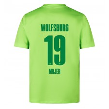 Wolfsburg Lovro Majer #19 Hjemmedrakt 2024-25 Kortermet